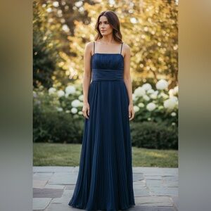 BCBGMaxAzria Elegant Navy Dress